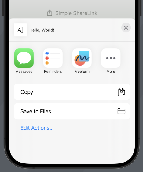 Preview is present, and all actions including copy